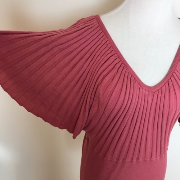 ❌ Soft Surroundings Pink Knit Top - Picture 4 of 6